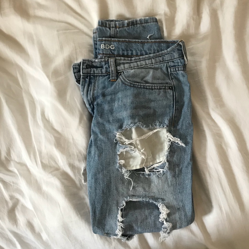 BDG ripped boyfriend jeans